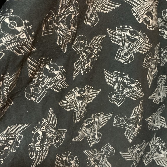 Biker Bandana Motorcycle Motor Print Handkerchief Head Wrap Scarf Vintage Y2K - Picture 3 of 12